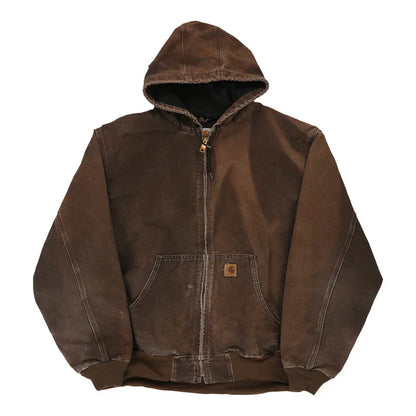 Carhartt Jacket - Medium Brown Cotton Blend