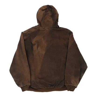 Carhartt Jacket - Medium Brown Cotton Blend